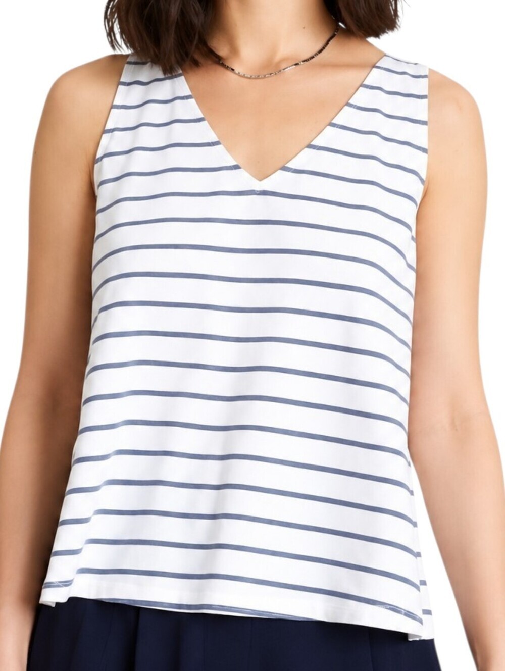 Kit and Ace Lovely Tank Top Women Small White Black